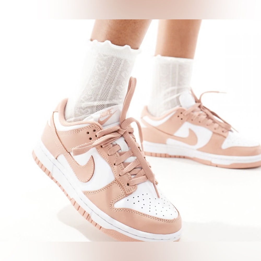 Nike Dunk low sneakers rose pink